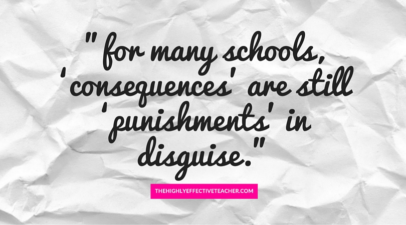 Why punishement is ineffective behaviour management blog quote
