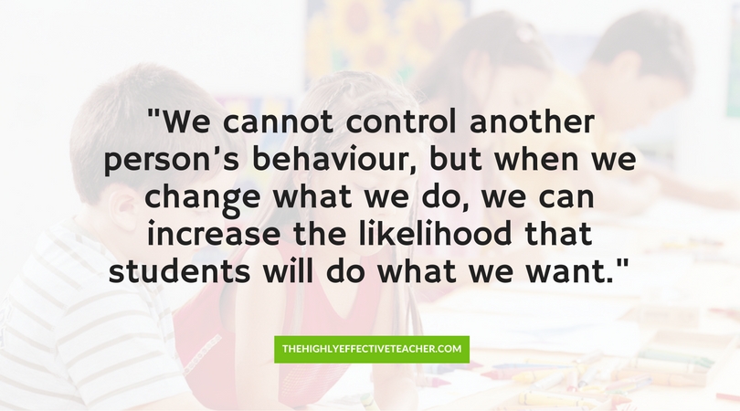 How To Get Students To Do What You Want quote