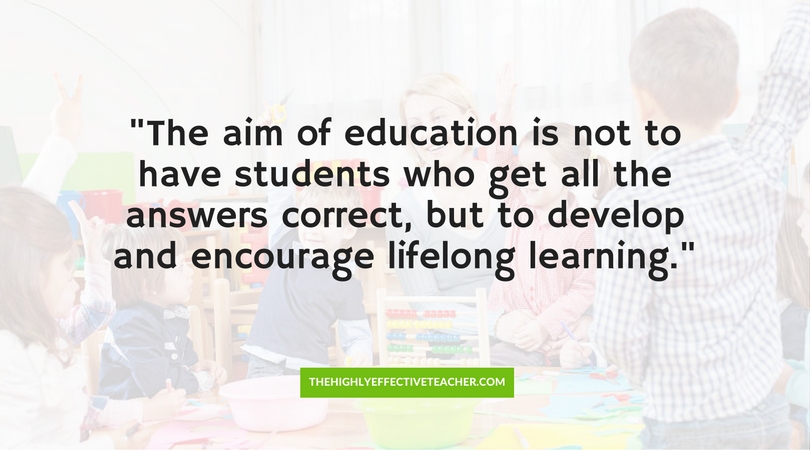 How To Get Your Students To Do Their Work quote